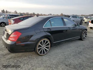 2012 Mercedes-Benz S-Class S 550 with VIN WDDNG7DB5CA450530, listed as a Copart auction lot 83438844 with 166,529 mi miles and Salvage Title. Bid and sale history available at carsss.com. Image 3.