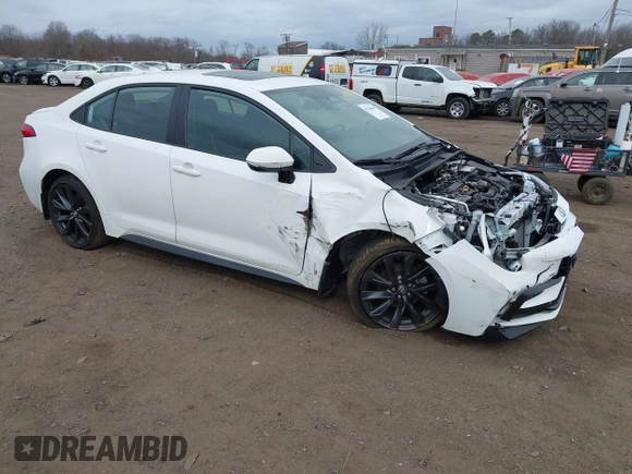 2023 Toyota Corolla SE with VIN 5YFP4MCE5PP141325, listed as a IAAI auction lot 41710864 with 16,230 mi miles and . Bid and sale history available at DreamBid. Image 1.