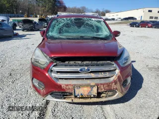 2017 Ford Escape Titanium with VIN 1FMCU0JDXHUD15309, listed as a Copart auction lot 46762215 with Not Provided miles and Salvage Title. Bid and sale history available at carsss.com. Image 5.