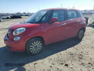 2014 FIAT 500L Easy with VIN ZFBCFABHXEZ025725, listed as a Copart auction lot 46731575 with 162,194 mi miles and Salvage Title. Bid and sale history available at carsss.com. Image 1.