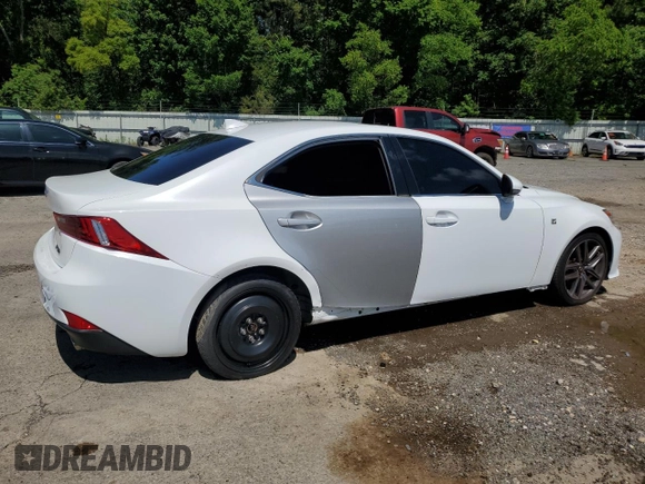 2014 Lexus IS 250 z VIN JTHBF1D27E5033417, wystawiony jako Copart lot #57830575 z przebiegiem 95 767 mil mil oraz Szkoda całkowita • Salvage title. Historia ofert i sprzedaży dostępna na DreamBid. Obrazek 3.