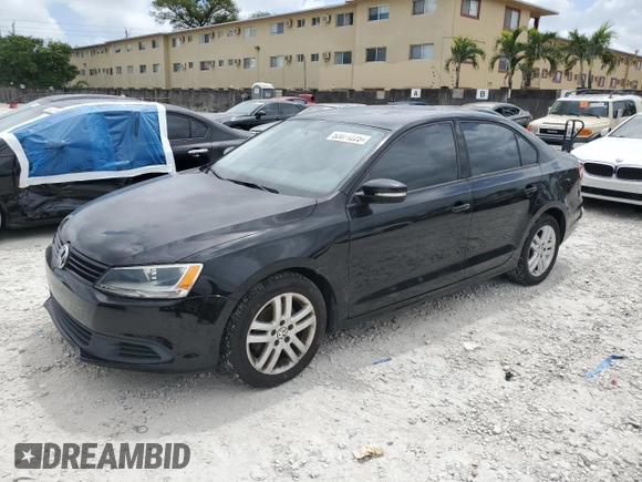 2011 Volkswagen Jetta SE with VIN 3VWDX7AJ8BM346422, listed as a Copart auction lot 52071225 with 78,490 mi miles and Clean title. Bid and sale history available at DreamBid. Image 1.