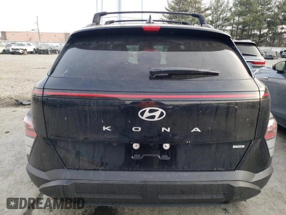 2025 Hyundai Kona SEL Convenience with VIN KM8HCCAB7SU214891, listed as a Copart auction lot 88854045 with 1,660 mi miles and Salvage Title. Bid and sale history available at DreamBid. Image 6.