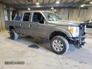 2013 Ford F-350 Platinum with VIN 1FT8W3B60DEA21332, listed as a Copart auction lot 79271294 with 129,384 mi miles and Salvage title. Bid and sale history available at DreamBid. Image 4.