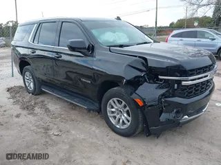 2023 Chevrolet Tahoe LS with VIN 1GNSCMKD2PR290181, listed as a IAAI auction lot 41275864 with 16,135 mi miles. Bid and sale history available at carsss.com. Image 1.