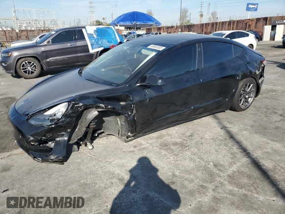 2023 Tesla Model 3 z VIN 5YJ3E1EA6PF546643, wystawiony jako Copart lot #49953555 z przebiegiem 29 549 mil mil oraz Szkoda całkowita • Salvage title. Historia ofert i sprzedaży dostępna na DreamBid. Obrazek 1.
