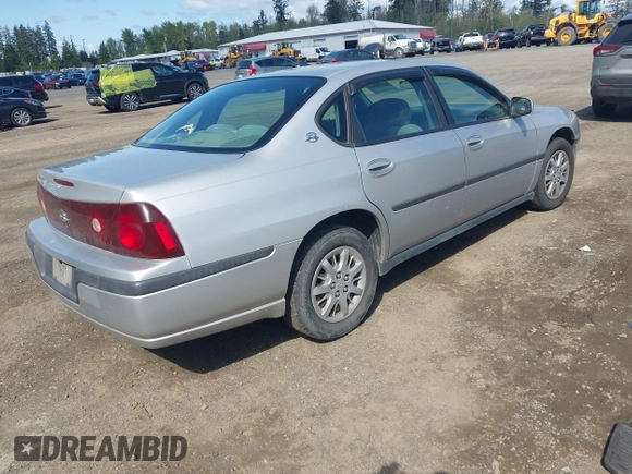 2004 Chevrolet Impala with VIN 2G1WF52E549150415, listed as a IAAI auction lot 42154441 with Not Provided miles and . Bid and sale history available at DreamBid. Image 4.