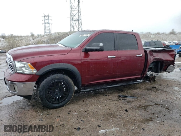 2017 Ram 1500 Big Horn with VIN 1C6RR7LM6HS879452, listed as a Copart auction lot 53857415 with 68,922 mi miles and Salvage Title. Bid and sale history available at carsss.com. Image 1.