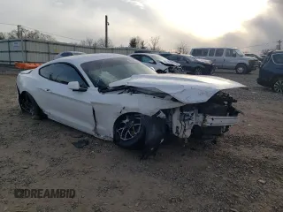 2015 Ford Mustang V6 with VIN 1FA6P8AM6F5380016, listed as a Copart auction lot 46130305 with Not Provided miles and Salvage Title. Bid and sale history available at DreamBid. Image 4.