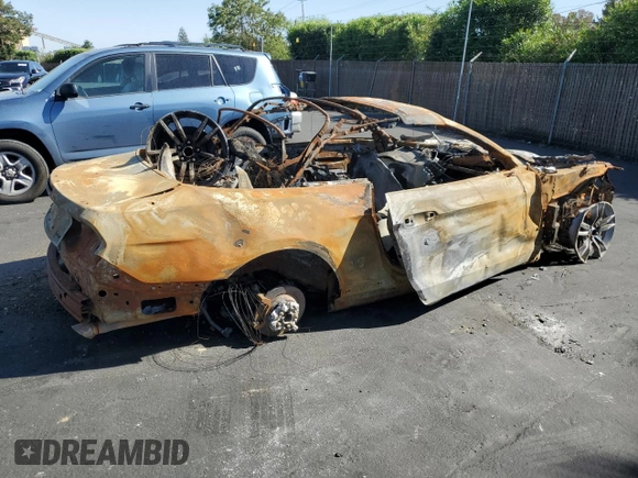 2017 Ford Mustang EcoBoost Premium with VIN 1FATP8UH4H5205798, listed as a Copart auction lot 55451785 with Not provided miles and Non repairable. Bid and sale history available at DreamBid. Image 3.
