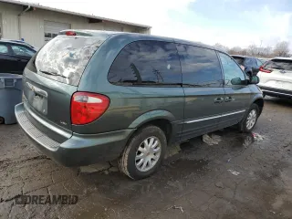 2002 Chrysler Town & Country LXi with VIN 2C8GP54L32R676672, listed as a Copart auction lot 44120565 with 57,090 mi miles and Salvage Title. Bid and sale history available at carsss.com. Image 3.
