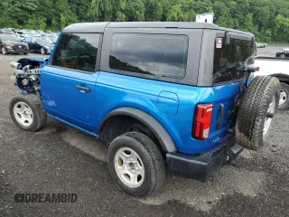 2023 Ford Bronco with VIN 1FMDE5AH5PLB24970, listed as a Copart auction lot 65562424 with 6,449 mi miles and Salvage Title. Bid and sale history available at carsss.com. Image 2.