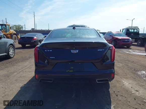 2021 Cadillac CT4 Premium Luxury z VIN 1G6DF5RK8M0121711, wystawiony jako IAAI lot #42197628 z przebiegiem Nie podano mil oraz . Historia ofert i sprzedaży dostępna na DreamBid. Obrazek 16.