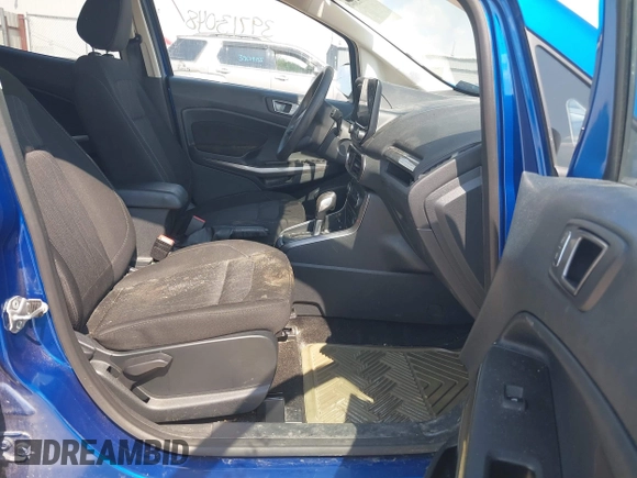 2021 Ford EcoSport SE with VIN MAJ3S2GE2MC450148, listed as a IAAI auction lot 39713048 with 30,115 mi miles and . Bid and sale history available at carsss.com. Image 5.
