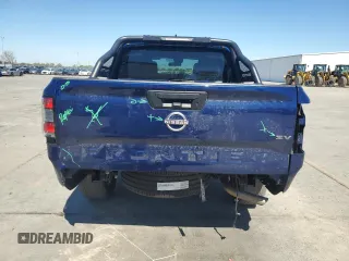 2022 Nissan Frontier SV with VIN 1N6ED1EJ9NN651877, listed as a Copart auction lot 49877255 with 46,879 mi miles and Salvage Title. Bid and sale history available at DreamBid. Image 6.