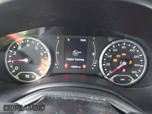 2017 Jeep Renegade Sport z VIN ZACCJAAH8HPG00484, wystawiony jako IAAI lot #42581933 z przebiegiem 138 091 mil mil oraz . Historia ofert i sprzedaży dostępna na DreamBid. Obrazek 7.