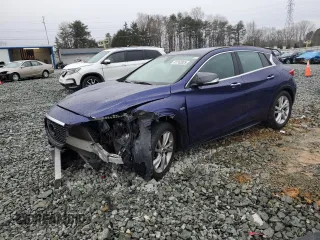 2018 Infiniti QX30 Pure z VIN SJKCH5CP0JA054242, wystawiony jako Copart lot #41742025 z przebiegiem 73 054 mil mil oraz Szkoda całkowita • Salvage title. Historia ofert i sprzedaży dostępna na DreamBid. Obrazek 1.