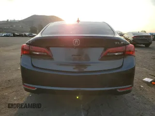 2015 Acura TLX V6 Advance with VIN 19UUB2F76FA025436, listed as a Copart auction lot 43164985 with 118,588 mi miles and Salvage Title. Bid and sale history available at carsss.com. Image 6.