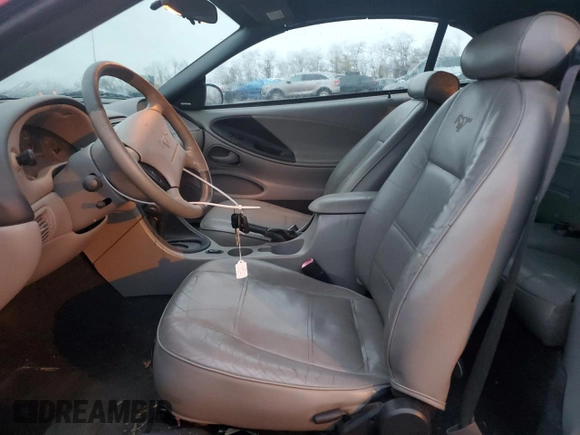 2004 Ford Mustang Deluxe with VIN 1FAFP44404F102515, listed as a Copart auction lot 82361014 with 65,383 mi miles and Salvage Title. Bid and sale history available at carsss.com. Image 7.