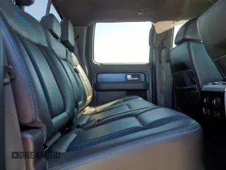 2014 Ford F-150 SVT Raptor with VIN 1FTFW1R62EFB99837, listed as a Copart auction lot 49648185 with 120,883 mi miles and Salvage Title. Bid and sale history available at carsss.com. Image 10.