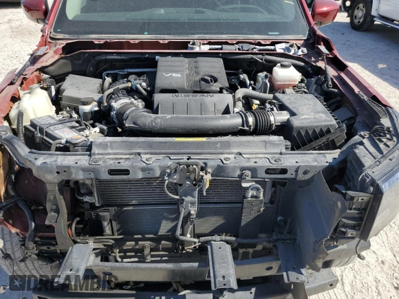 2022 Nissan Frontier S with VIN 1N6ED1EK5NN628959, listed as a Copart auction lot 67492454 with 33,617 mi miles and Salvage Title. Bid and sale history available at carsss.com. Image 11.