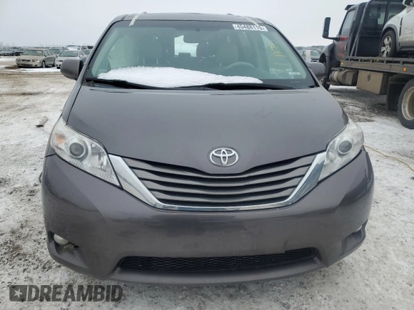 2014 Toyota Sienna Ltd with VIN 5TDDK3DC9ES078041, listed as a Copart auction lot 45488115 with 134,480 mi miles and Salvage Title. Bid and sale history available at carsss.com. Image 5.