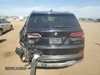 2020 BMW X5 xDrive40i with VIN 5UXCR6C08LLL83222, listed as a Copart auction lot 58377955 with 38,854 mi miles and Salvage title. Bid and sale history available at DreamBid. Image 6.