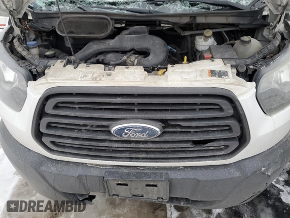 2017 Ford Transit with VIN 1FTYR2CM1HKB27147, listed as a Copart auction lot 46794355 with 268,549 mi miles and Salvage title. Bid and sale history available at DreamBid. Image 13.