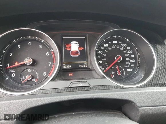2016 Volkswagen Golf GTI SE with VIN 3VW5T7AU4GM009845, listed as a Copart auction lot 48909785 with 87,379 mi miles and Salvage Title. Bid and sale history available at carsss.com. Image 9.