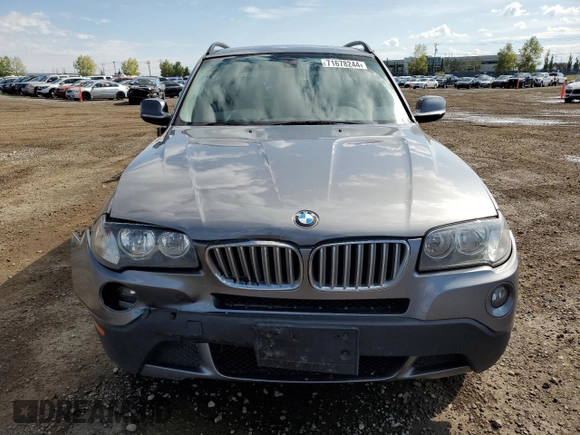 2010 BMW X3 xDrive30i with VIN WBXPC9C40AWJ39345, listed as a Copart auction lot 71678244 with 181,688 mi miles and Salvage Title. Bid and sale history available at carsss.com. Image 5.