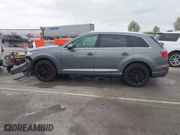 2017 Audi Q7 Premium Plus with VIN WA1LAAF70HD004911, listed as a IAAI auction lot 41910833 with 120,506 mi miles and . Bid and sale history available at DreamBid. Image 14.