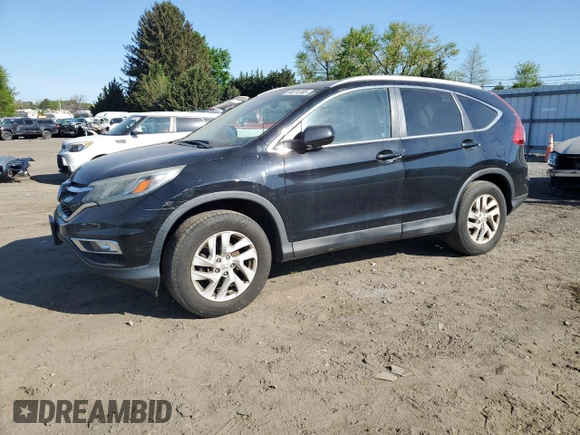2015 Honda CR-V EX-L with VIN 2HKRM4H71FH625846, listed as a Copart auction lot 54674185 with 0 mi miles and Salvage Title. Bid and sale history available at carsss.com. Image 1.
