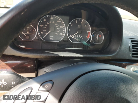 2003 BMW 3 Series 330Ci with VIN WBABS53463JU98716, listed as a Copart auction lot 74505954 with 0 mi miles and Non Repairable. Bid and sale history available at carsss.com. Image 9.