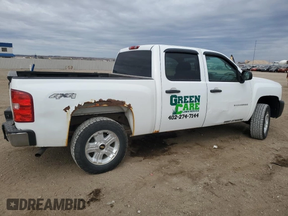 2013 Chevrolet Silverado 1500 with VIN 3GCPKPE74DG144482, listed as a Copart auction lot 50518485 with 125,830 mi miles and Salvage Title. Bid and sale history available at DreamBid. Image 3.