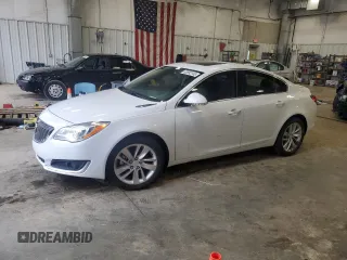 2015 Buick Regal Premium II with VIN 2G4GR5GX1F9250281, listed as a Copart auction lot 53892145 with 152,596 mi miles and Clean Title. Bid and sale history available at carsss.com. Image 1.