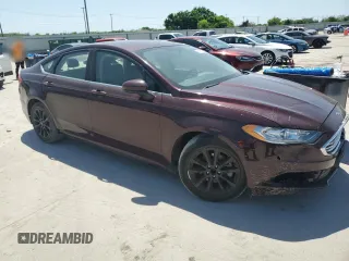 2017 Ford Fusion SE with VIN 3FA6P0HD2HR366766, listed as a Copart auction lot 52972755 with Not Provided miles and Salvage Title. Bid and sale history available at DreamBid. Image 4.