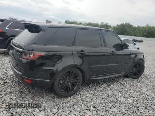 2019 Land Rover Range Rover Sport HSE with VIN SALWR2RV1KA837582, listed as a Copart auction lot 59088515 with 100,783 mi miles and Non repairable. Bid and sale history available at DreamBid. Image 3.