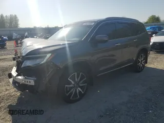 2019 Honda Pilot Touring 8-Passenger z VIN 5FNYF6H9XKB067331, wystawiony jako Copart lot #54424905 z przebiegiem 93 991 mil mil oraz Szkoda całkowita • Salvage title. Historia ofert i sprzedaży dostępna na DreamBid. Obrazek 1.