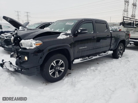 2016 Toyota Tacoma SR5 with VIN 3TMDZ5BN2GM005334, listed as a Copart auction lot 45134045 with 150,248 mi miles and Salvage Title. Bid and sale history available at carsss.com. Image 1.
