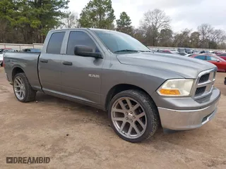 2010 Dodge Ram 1500 ST with VIN 1D7RB1GP2AS248756, listed as a IAAI auction lot 41478178 with 268,353 mi miles. Bid and sale history available at carsss.com. Image 1.