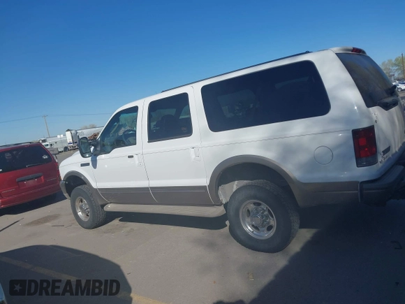 2003 Ford Excursion Eddie Bauer with VIN 1FMSU45PX3EB55961, listed as a IAAI auction lot 42024840 with 284,158 mi miles and . Bid and sale history available at DreamBid. Image 14.