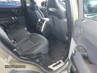 2021 Land Rover Range Rover Sport SVR with VIN SALWZ2RE1MA781663, listed as a IAAI auction lot 42383778 with Not provided miles and . Bid and sale history available at DreamBid. Image 8.