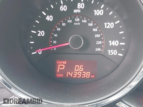 2012 Kia Sorento EX with VIN 5XYKUCA66CG254716, listed as a IAAI auction lot 41928495 with 143,938 mi miles. Bid and sale history available at carsss.com. Image 7.
