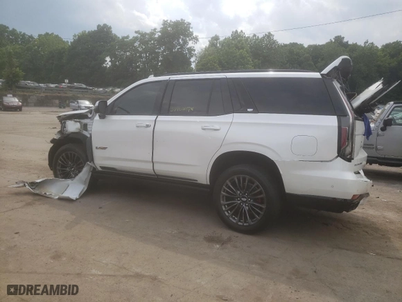 2023 Cadillac Escalade AWD V-Series with VIN 1GYS4HK95PR173309, listed as a Copart auction lot 58953074 with 0 mi miles and Salvage Title. Bid and sale history available at carsss.com. Image 2.