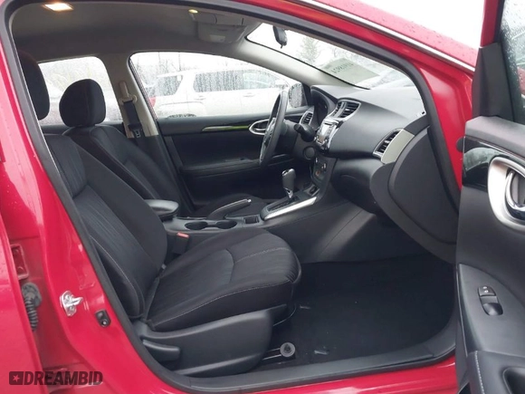 2017 Nissan Sentra SV with VIN 3N1AB7AP6HL676165, listed as a IAAI auction lot 41918924 with 56,699 mi miles. Bid and sale history available at carsss.com. Image 5.