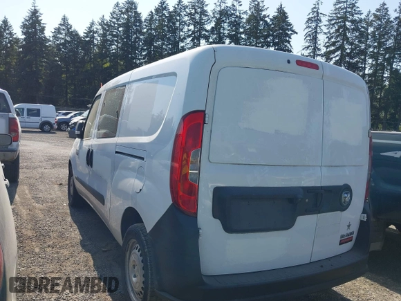 2018 Ram ProMaster City Cargo Tradesman with VIN ZFBERFAB6J6J55135, listed as a IAAI auction lot 42085413 with 124,408 mi miles. Bid and sale history available at carsss.com. Image 3.