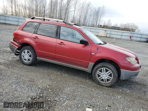 2003 Mitsubishi Outlander LS with VIN JA4LZ31G43U112002, listed as a Copart auction lot 78537764 with 171,902 mi miles and Salvage Title. Bid and sale history available at carsss.com. Image 4.