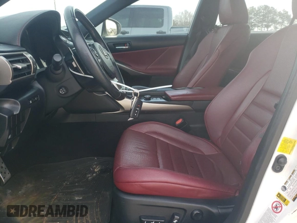 2014 Lexus IS 350 with VIN JTHBE1D20E5009785, listed as a Copart auction lot 43390055 with 163,556 mi miles and Salvage title. Bid and sale history available at DreamBid. Image 7.