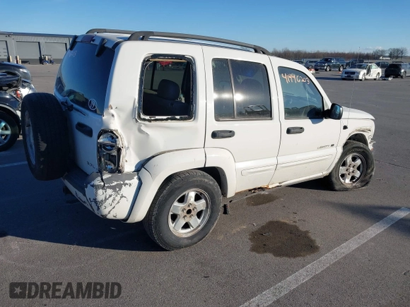 2003 Jeep Liberty Limited with VIN 1J8GL58K33W591945, listed as a IAAI auction lot 41446203 with 196,857 mi miles and . Bid and sale history available at DreamBid. Image 4.