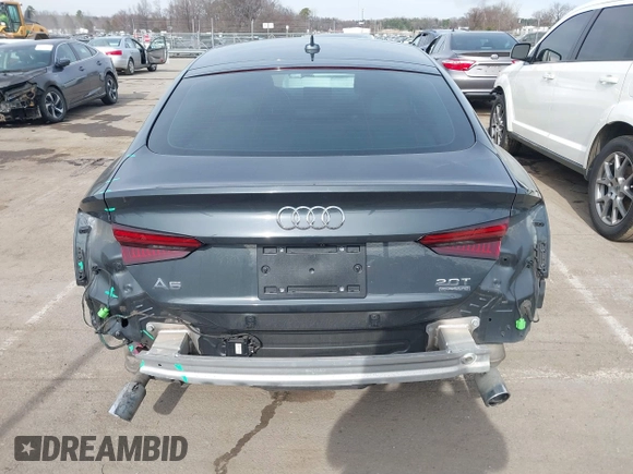 2018 Audi A5 Sportback Prestige с VIN WAUCNCF53JA021632, выставлен на аукционе IAAI как лот 41618447 с пробегом 85 713 миль миль и . История ставок и продаж доступна на DreamBid. Изображение 6.